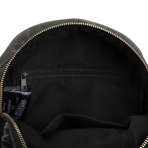 Nightmare Before Christmas Jack and Sally Mini Backpack with Zero Coin ID Wallet - Picture 7 of 13
